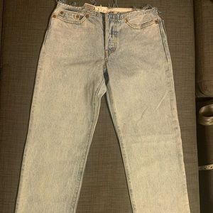 Levi’s low rider 501 jeans
